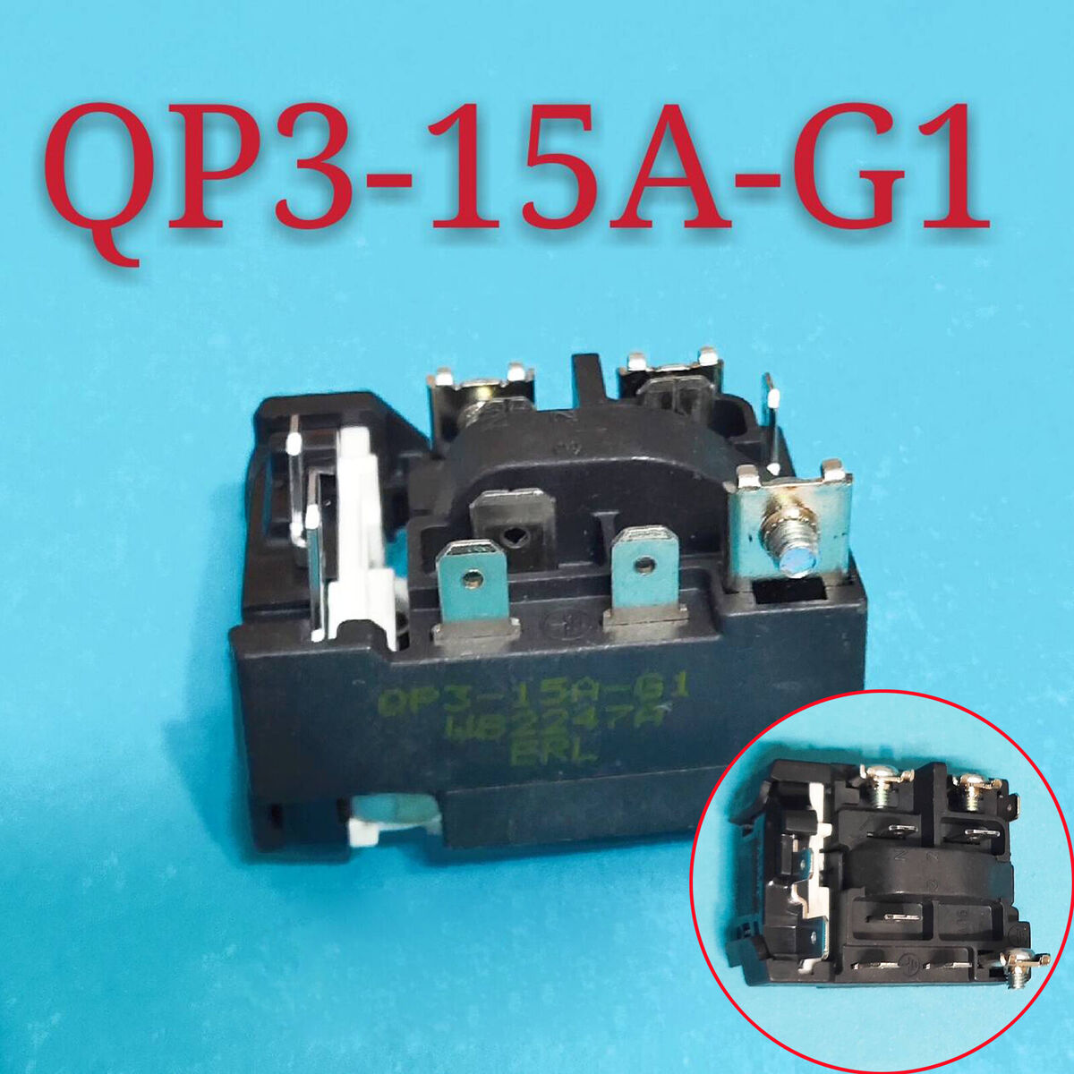 Starter Compressor Overload Protection Relay for Refrigerator Freezer Coolers