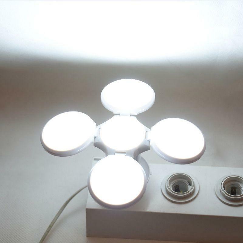 40W Foldable Football Shaped LED Bulb Warm White Color Spotlight LED Light Lamp