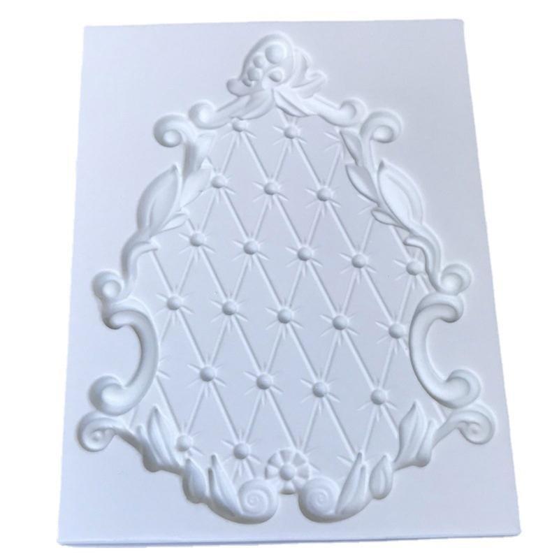 Silicone Cookie Cutters European Style Picture Frame Baking Tool Cake Decoration