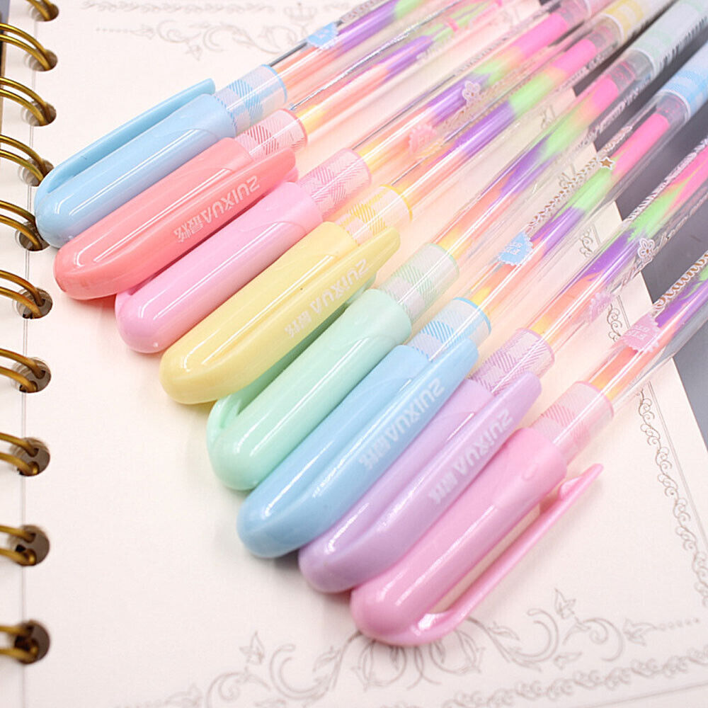 1 Art Marker Colorful Ink Highlighter Color Pens Gouache Gel Pen Rainbow Color