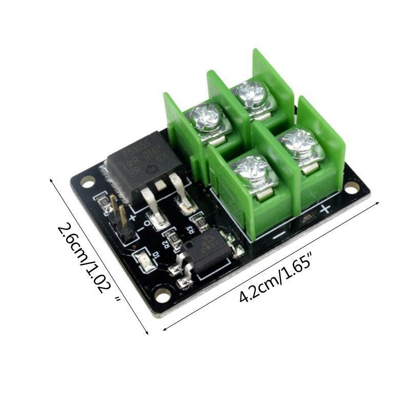 Low Control High Voltage 12/24/36V Mosfet Module Connect IO MCU PWM Control
