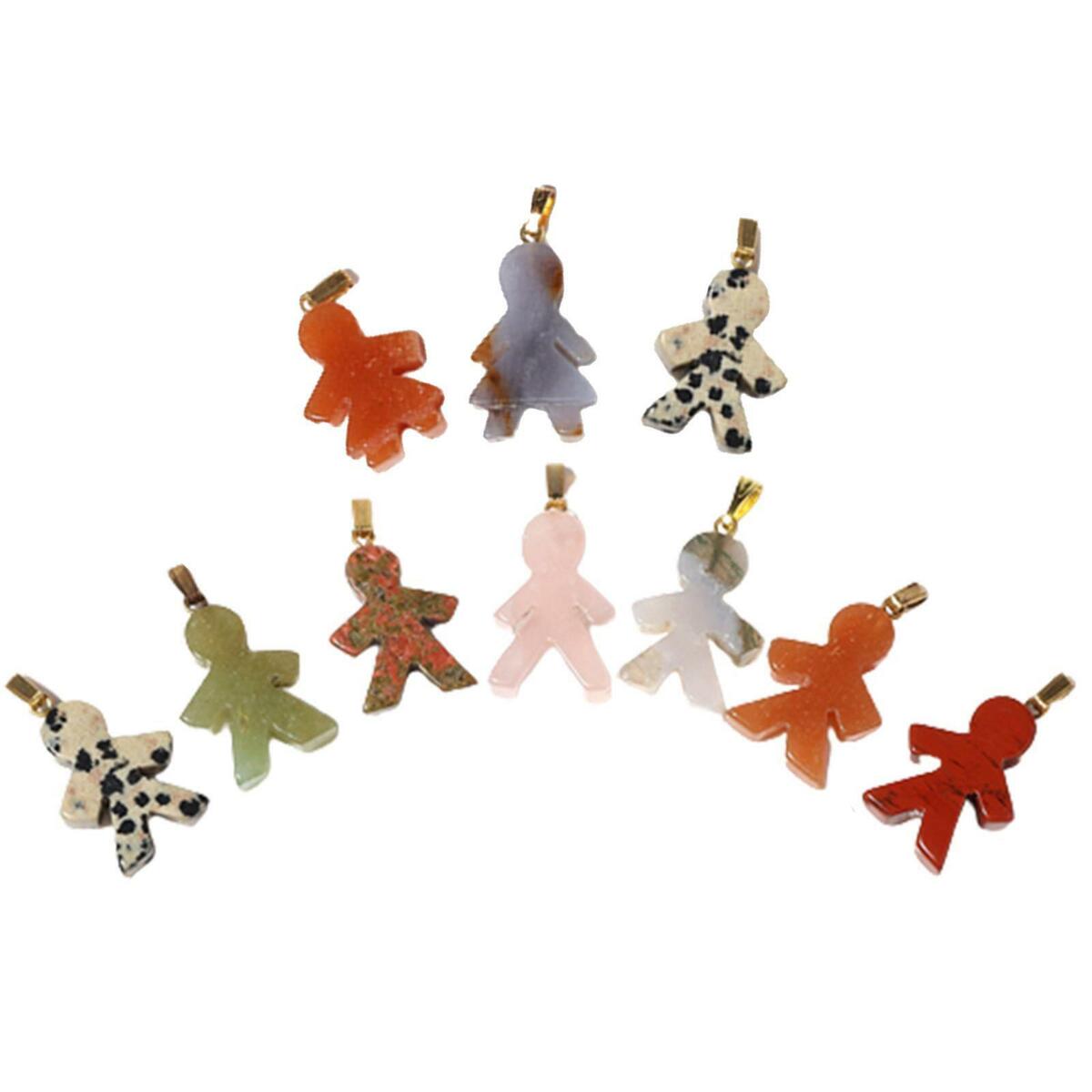 10Pcs   Pendants Jewelry Making Keychain Craft Necklace Bracelet