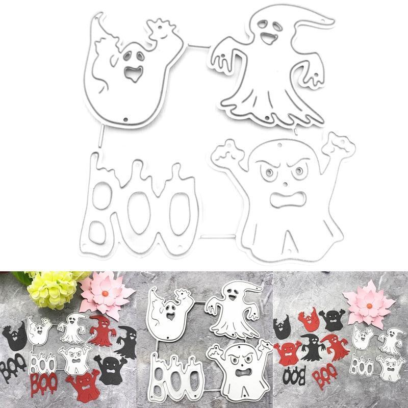 Halloween Ghost Metal Cutting Dies Stencil Scrapbooking DIY Album Stamp Emboss