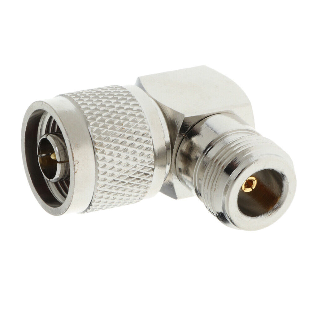1 piece N  Plug to N Fe  Right Angle 90°  Connector
