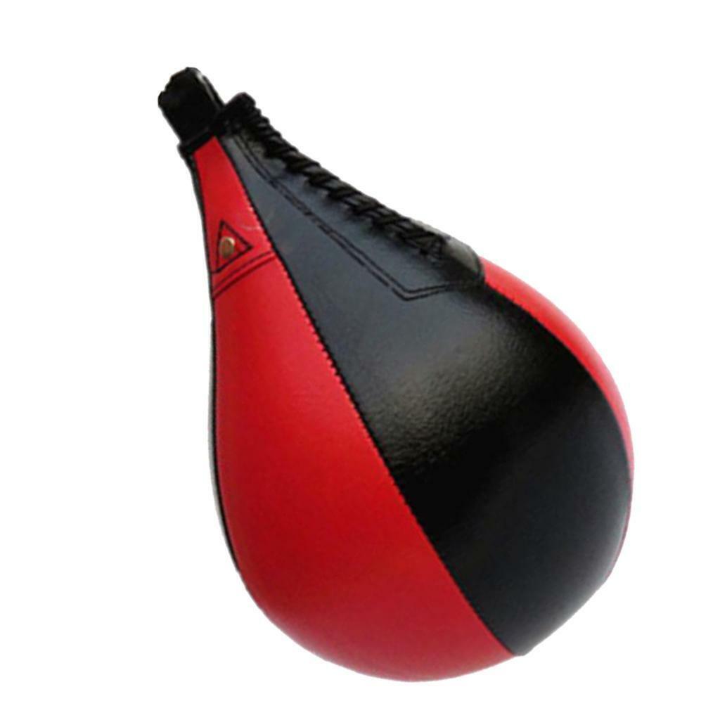 PU Leather Speed Ball Boxing Punch Bag MMA Punching Training Aids for Home