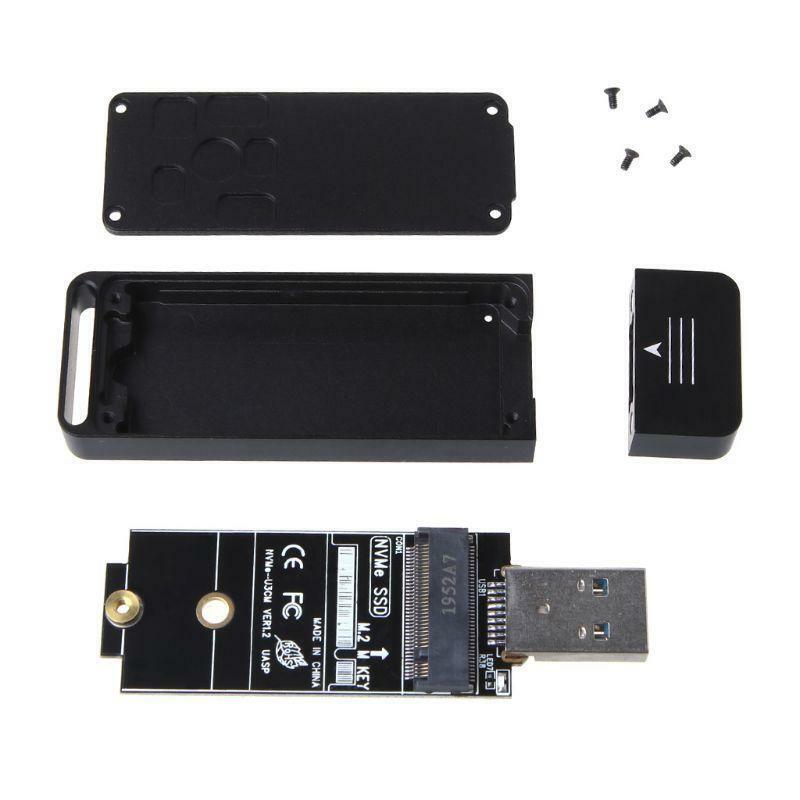 M2 SSD Case NVMe NGFF M.2 SSD Enclosure USB3.1 Type-C Gen2 for In-tel 2230 2242