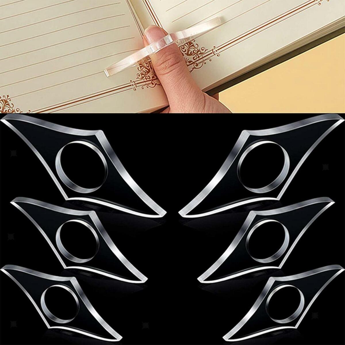 6x Thumb   Holder Bookmark  Reading Accessories for Gifts