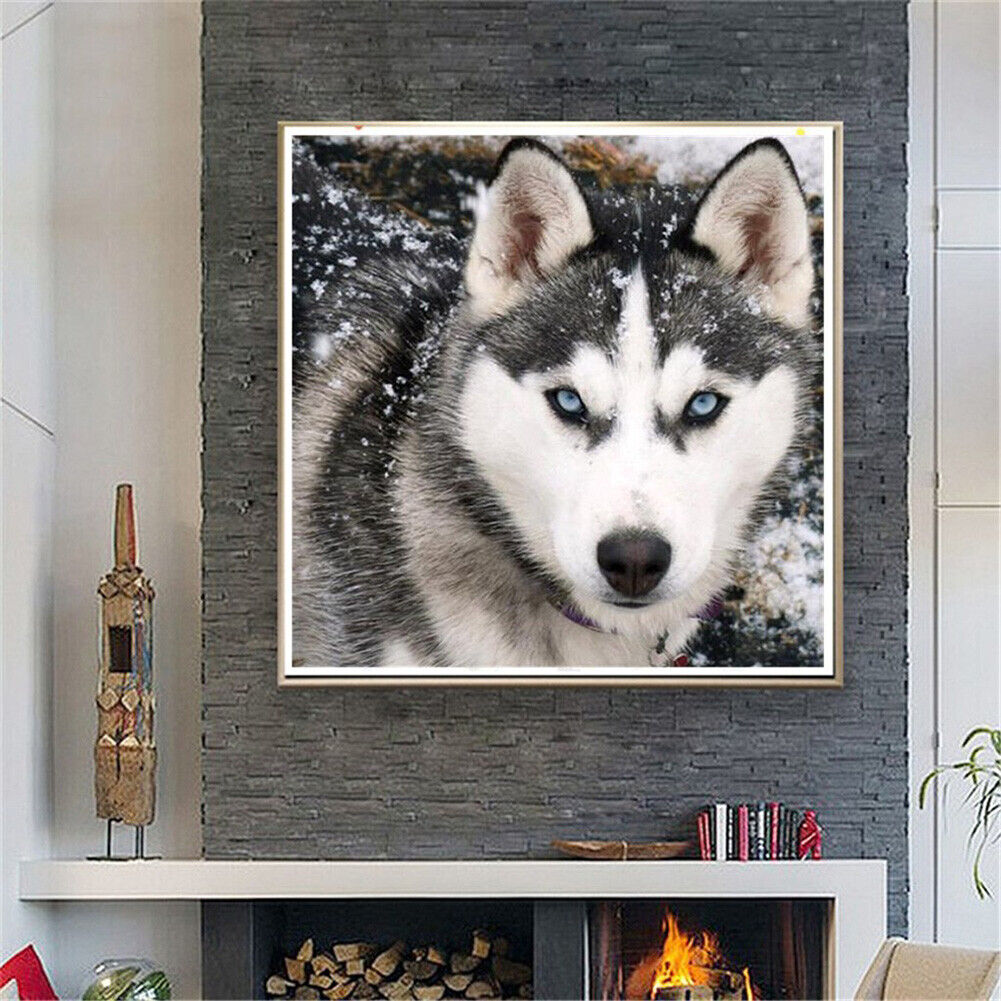 5D DIY Animal Embroidery Full Drill Diamond Painting Cross Stitch Decor