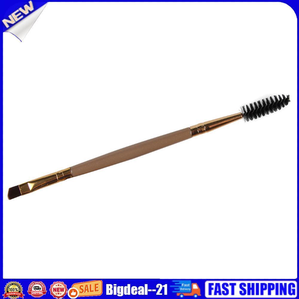 1pc Double Head Brush Pro Eye Lash Eye Brow Brush Cosmetic Makeup Brush