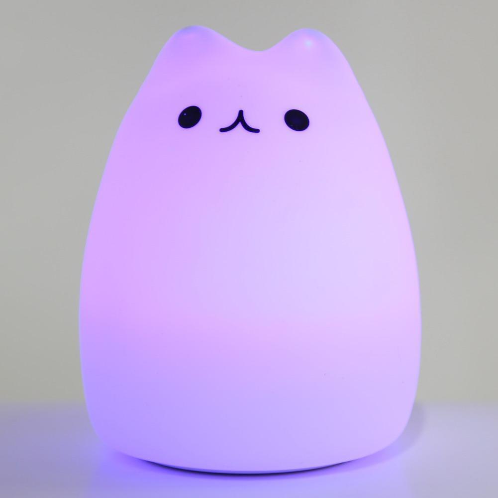 Colorful Animal Silicone Meng Pet Cute And Colorful Light Lamp Night Light