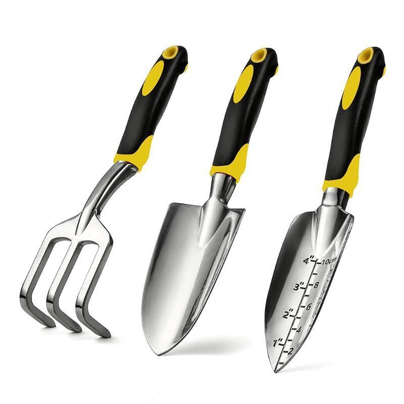 Super Practical Garden Tool Set 3 Pack Stainless Steel Garden Hand Tool
