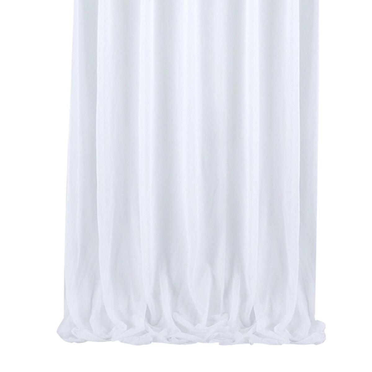 1.5x2.15M White Curtain Backdrop Panels Background Decoration for Party