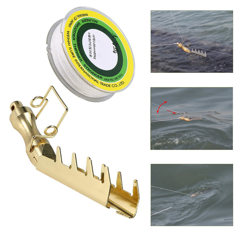 Stainless Steel Retriever Bait Rescue Lure Seeker Saver Fishing Tackle Tool