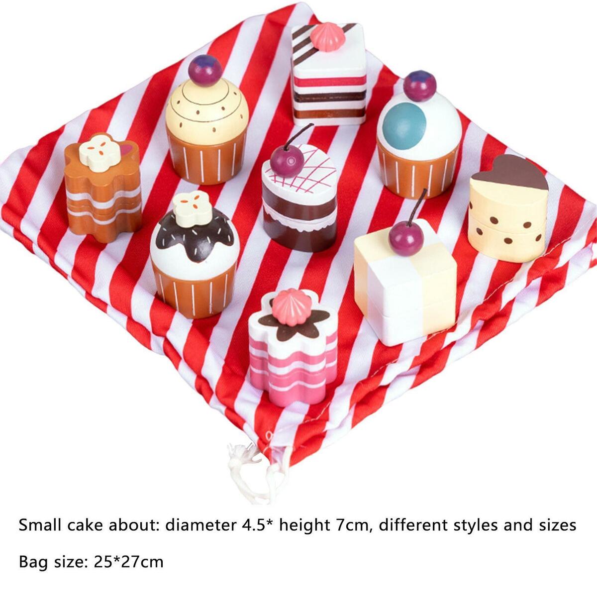 9 Pieces  Simulation Food  Accessories for Interactive Gifts