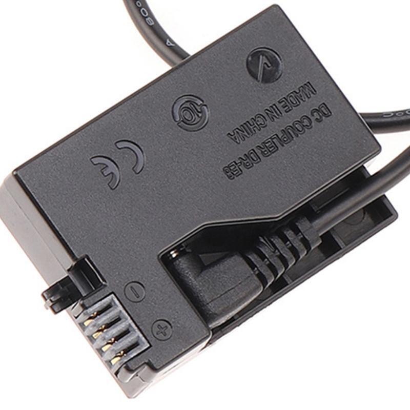 12Inch DC 5.5x2.1mm Power Cord LPE8 Camera Dummy Battery Fit for 550D 650D 700D