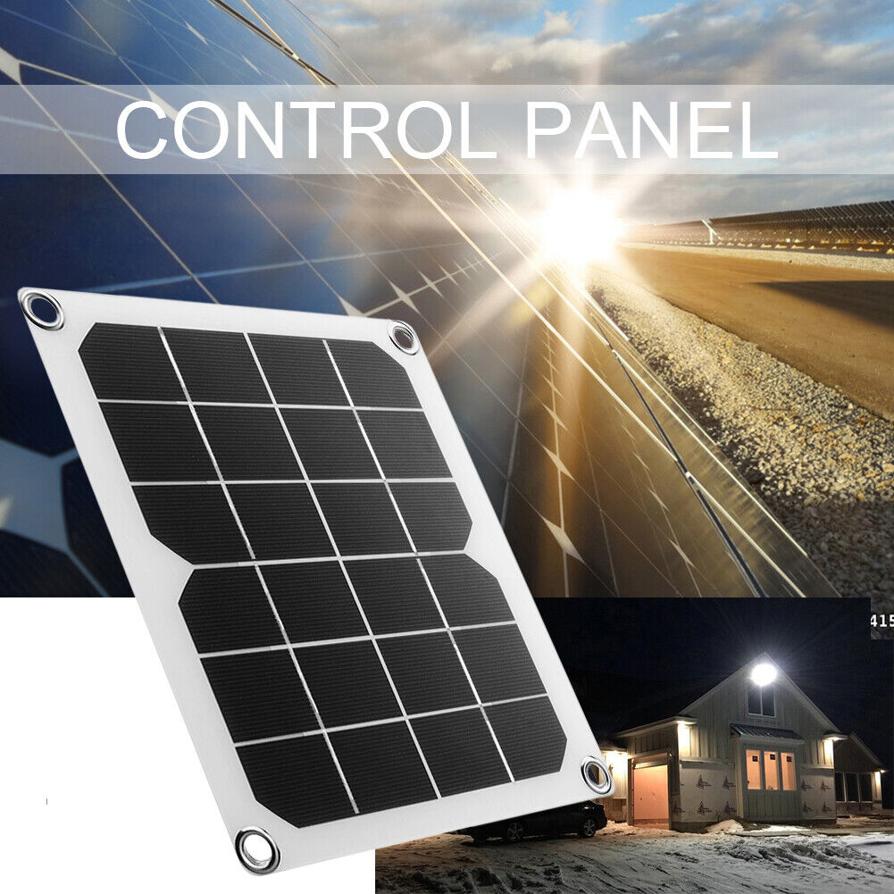 5V 10W Semi-flexible Monocrystalline Solar Charger Panel Charge for Phones