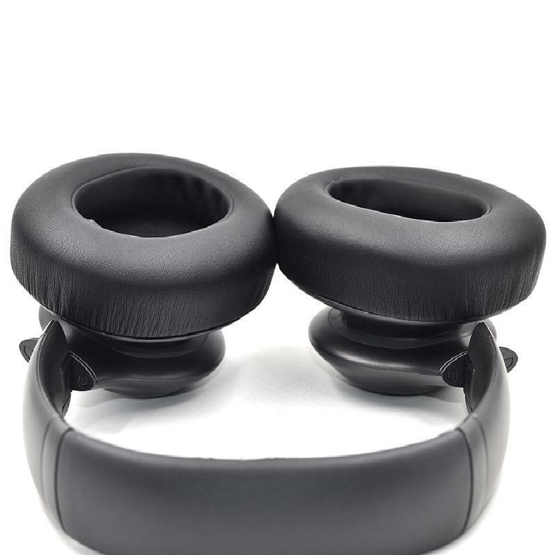 Leather Cushion Velvet Earmuff Earphone Sleeve Cover Suitable for J-B-L E65BTNC