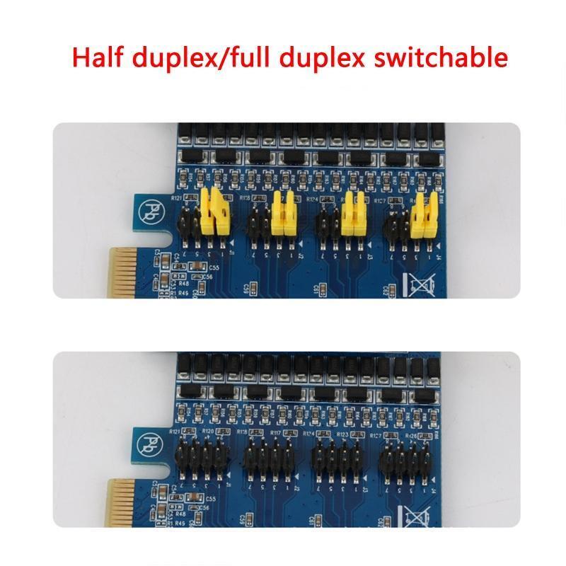 Expansion Card RS232 RS485 Port Adapter Controller Card 9 Pin Converter