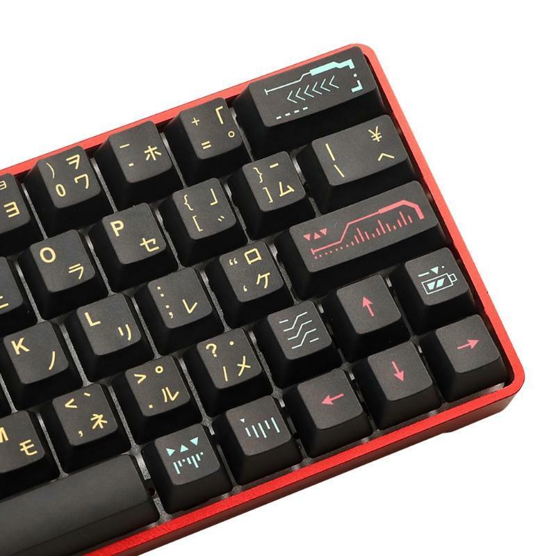 Keycap Dye Sublimation OEM Profile Mechanical Keycap 71Keys Awaken Theme