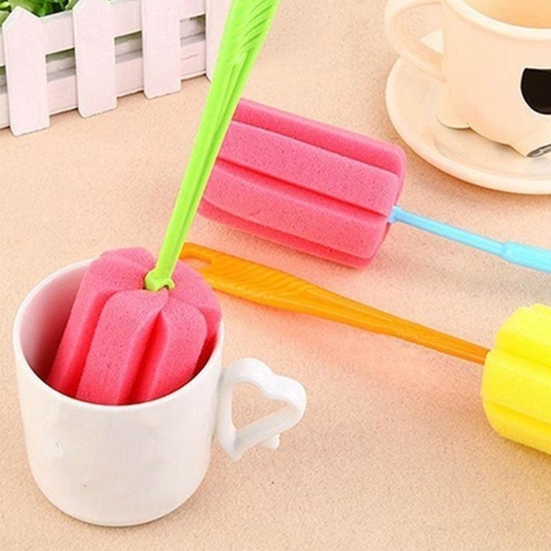 Sponge Cup Brush Wineglass Water Bottle Coffe Tea Mug Brush Glass Cup Brushes