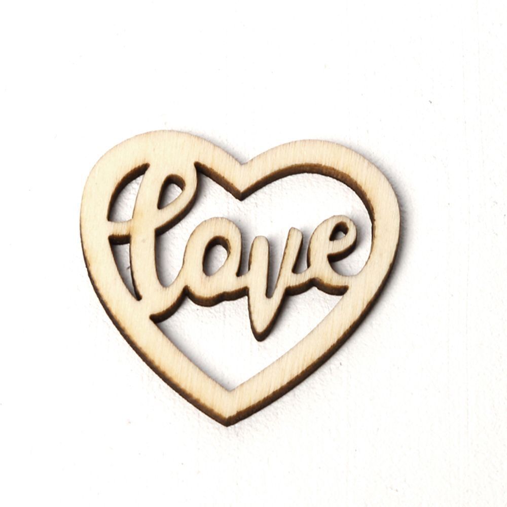 Home Decoration Hanging Ornaments Wedding Pendant Wooden Slice Wood DIY Crafts