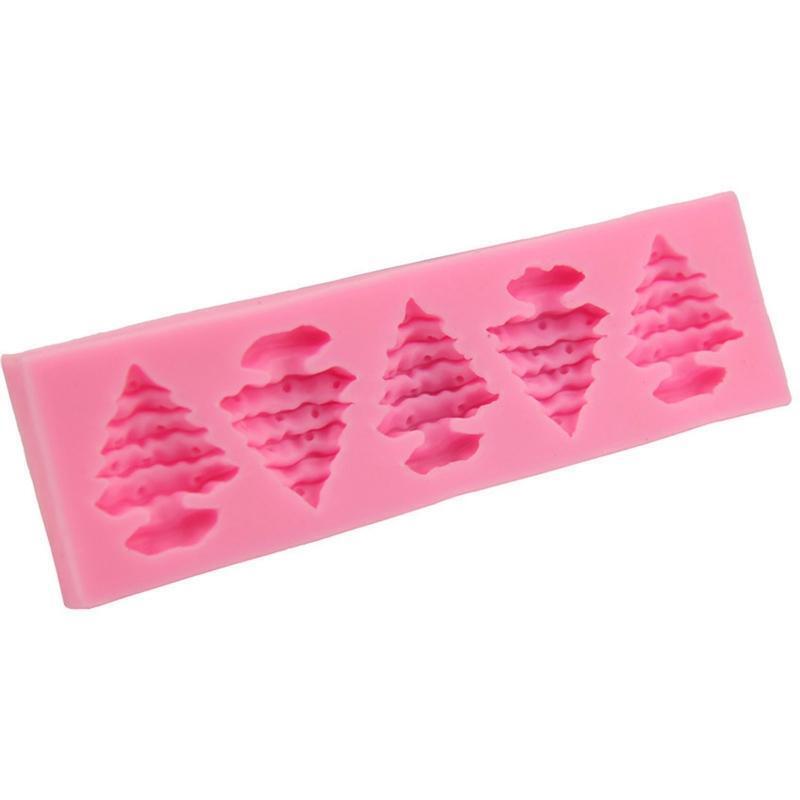 DIY Christmas Tree Press Baking Mold Birthday Cookie Tools Cake Decorating Tool