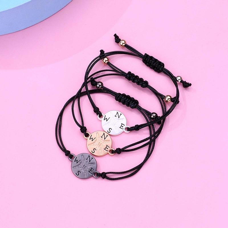 Pinky Promise Bracelets,Back to School Friendship Bracelets Gift for Women Men