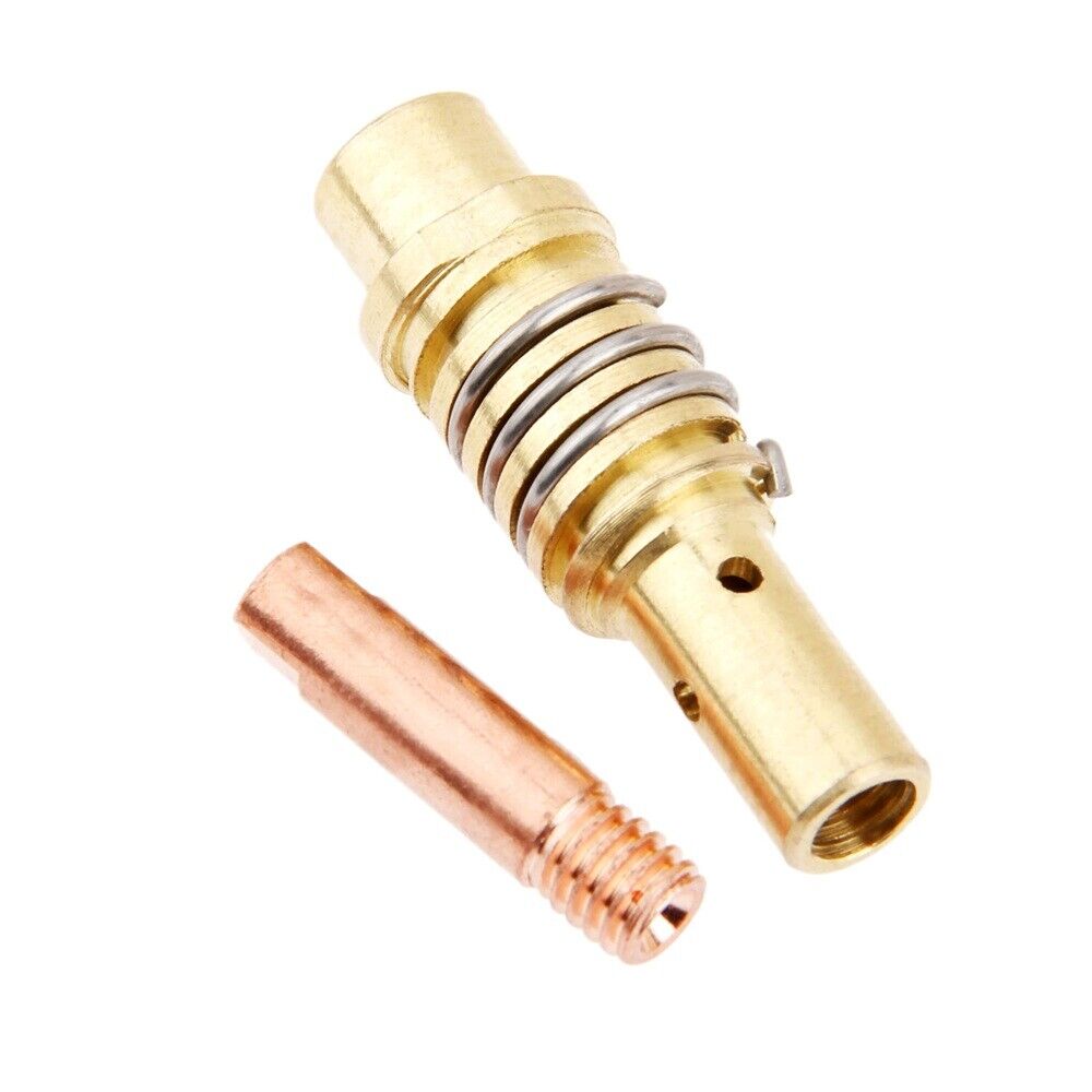 11×Contact Tip 0.8mm Tip Holder w Nozzle Kit for MB 15AK MIG MAG Welding Torch