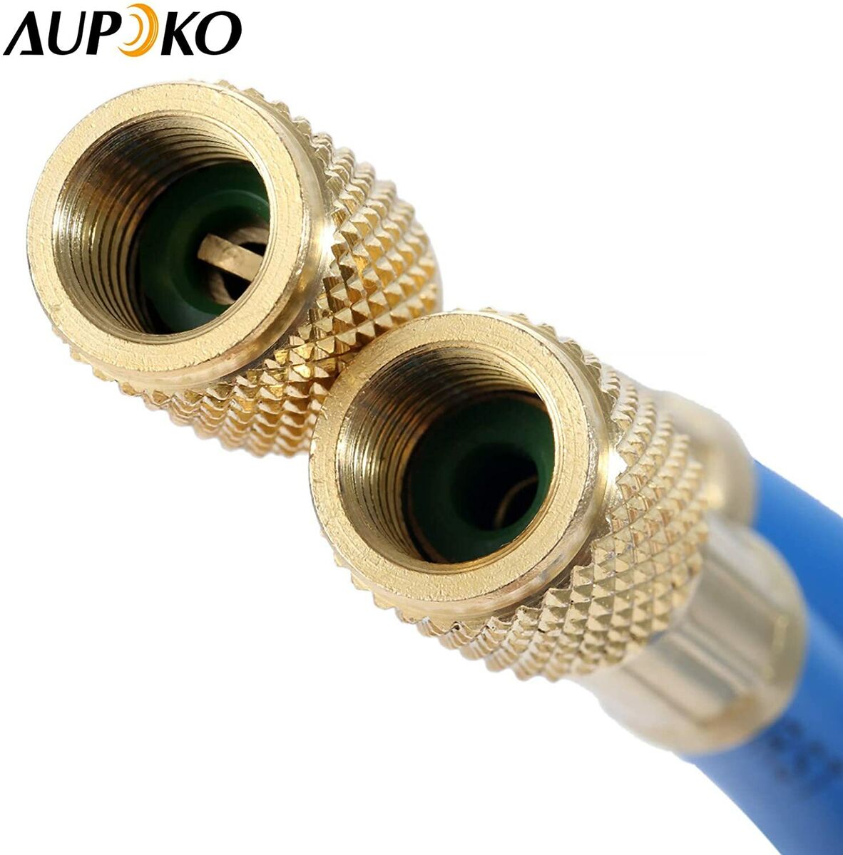 HQ R410A AC Refrigerant Charging Hose w 1/4" SAE Flare 800 PSI Working Pressure