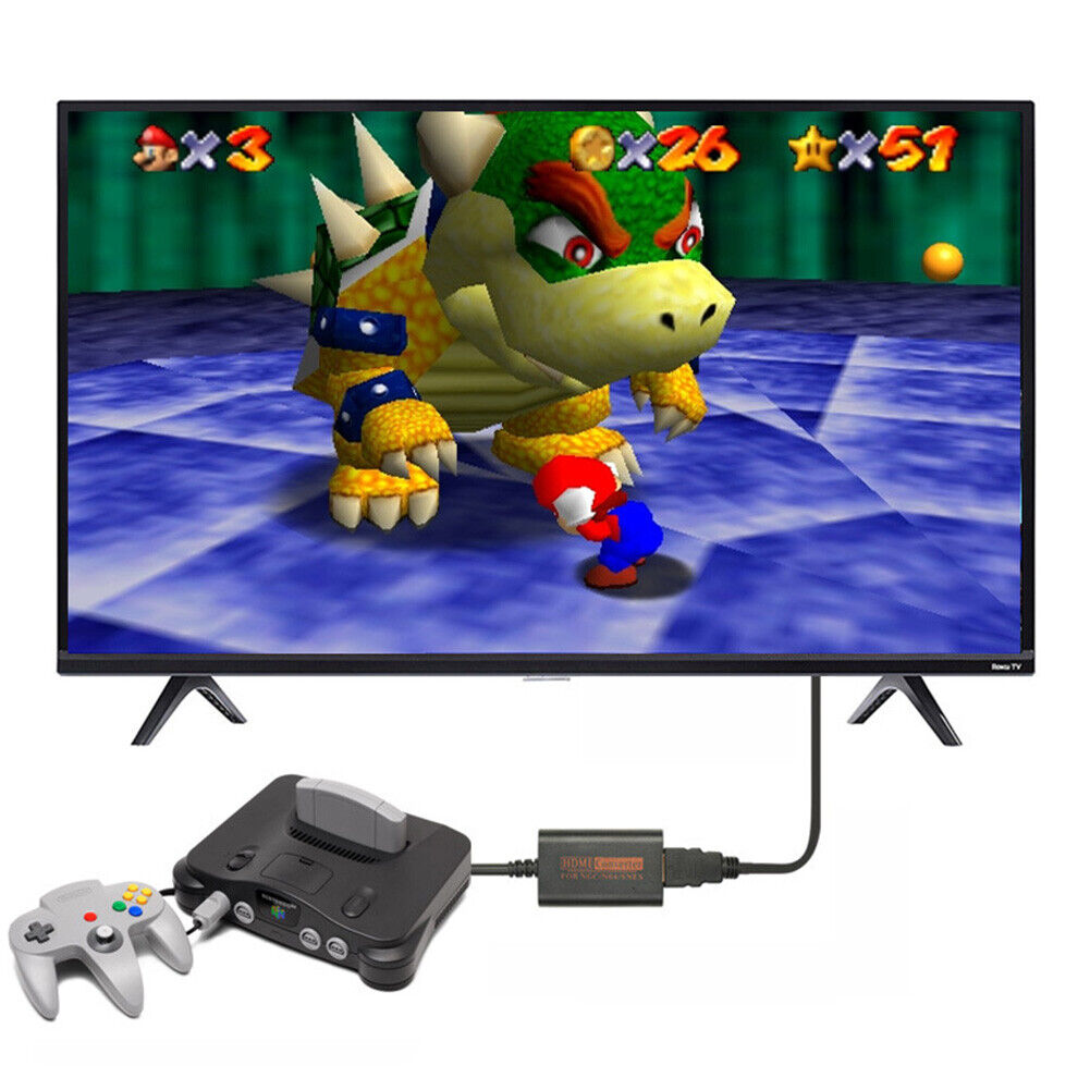 For NGC/N64/SNES/SFC to HDMI-compatible Converter Game Console Adapter (01)