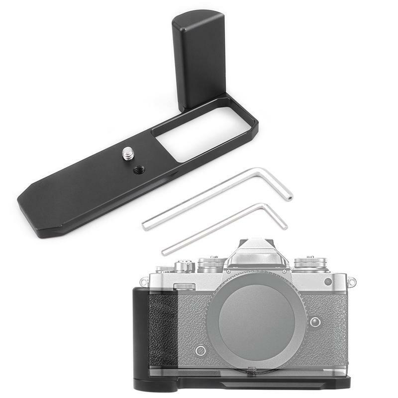 L Bracket Vertical Hand Grip Arca-Swiss Quick Release Plate for Nikon Zfc Camera