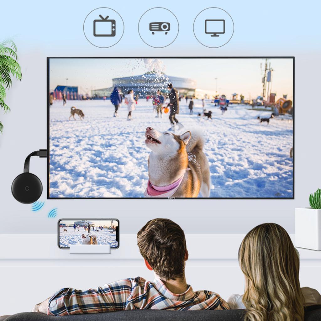 Receiver Sharing Screen Video HDMI Display Adapter Dongle
