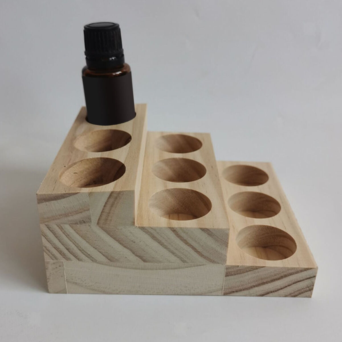 Oil Display Stand Nail Polish Bottles Storage Rack 9 Slots