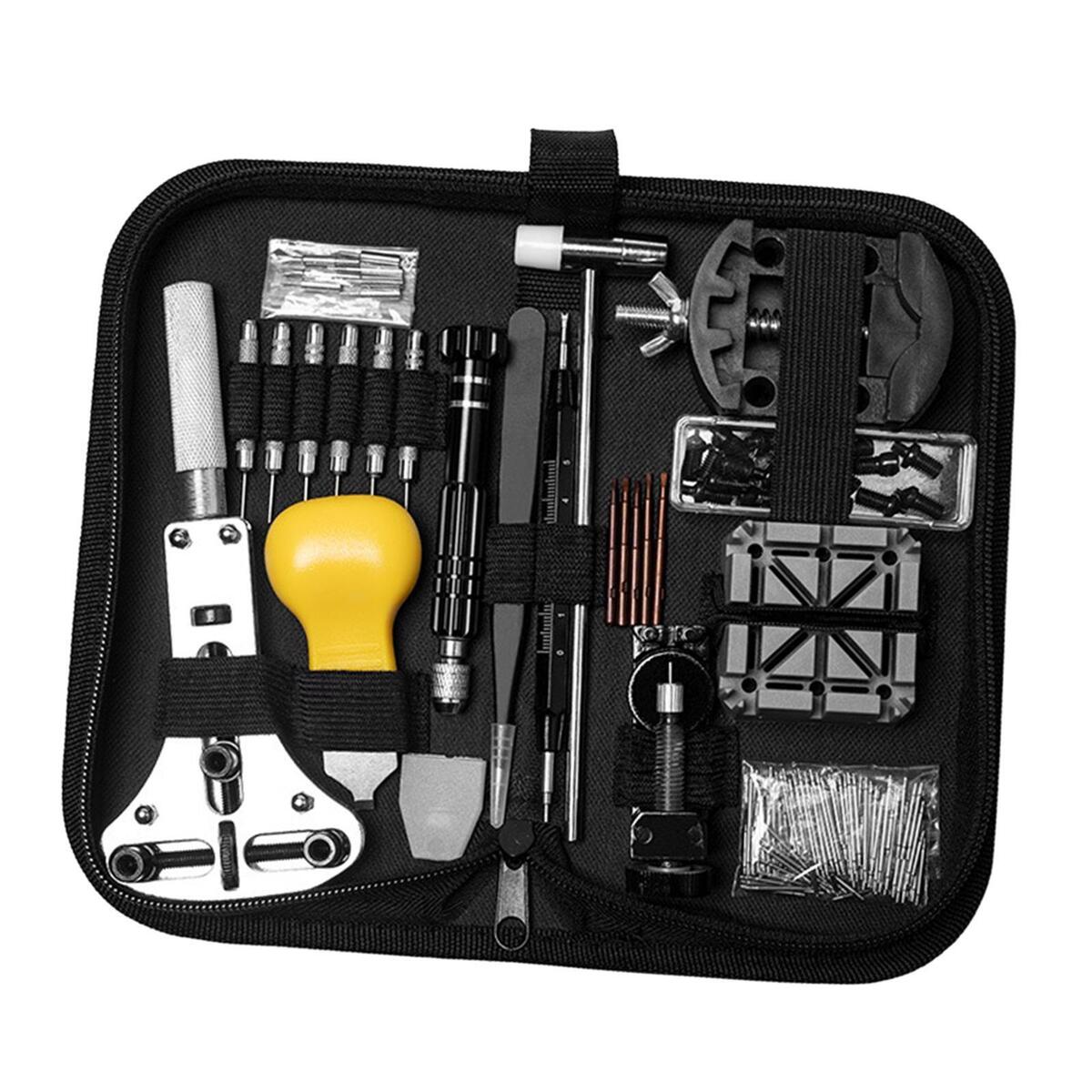 153x Watch Repair Kit Watch Band Removal Tool Portable Durable for Battery