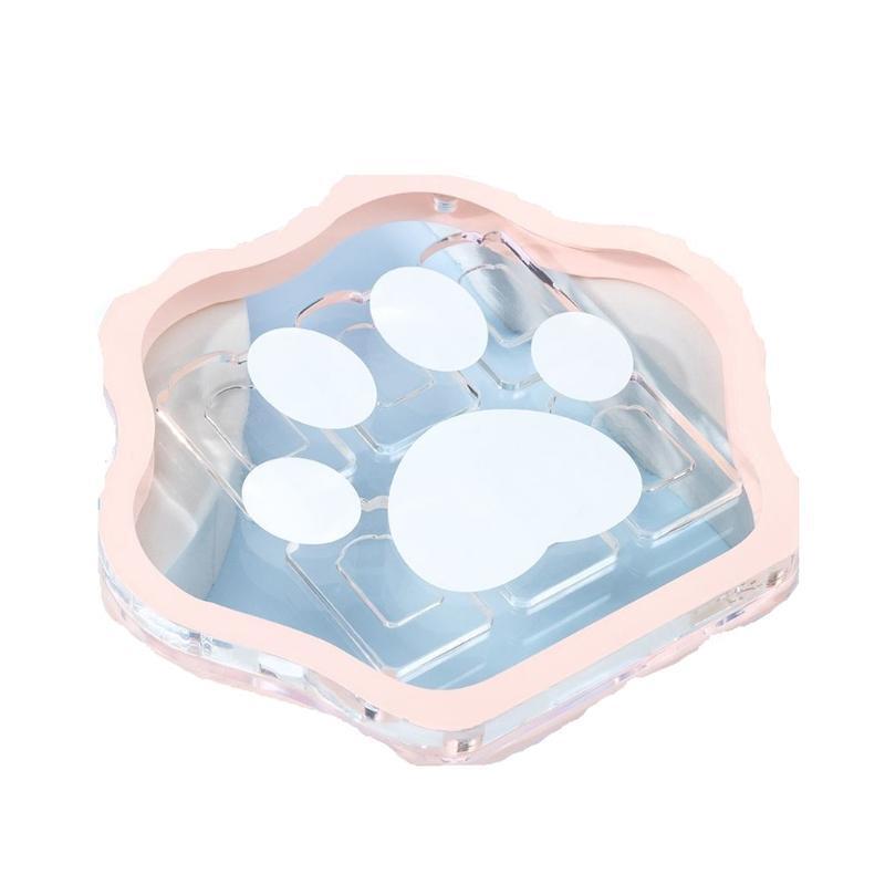 Cat's Pow Waterproof Memory Card Storage Case 6SD/ TF Slots Card Magnetic Holder