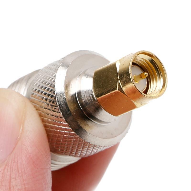 SMA Male To UHF Female RF Coaxial Connector Adapter SO-239 SO239