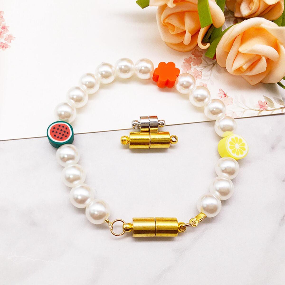 20Pcs Magnetic Jewelry Clasp Necklace Bracelet Connector Hook  Clasps