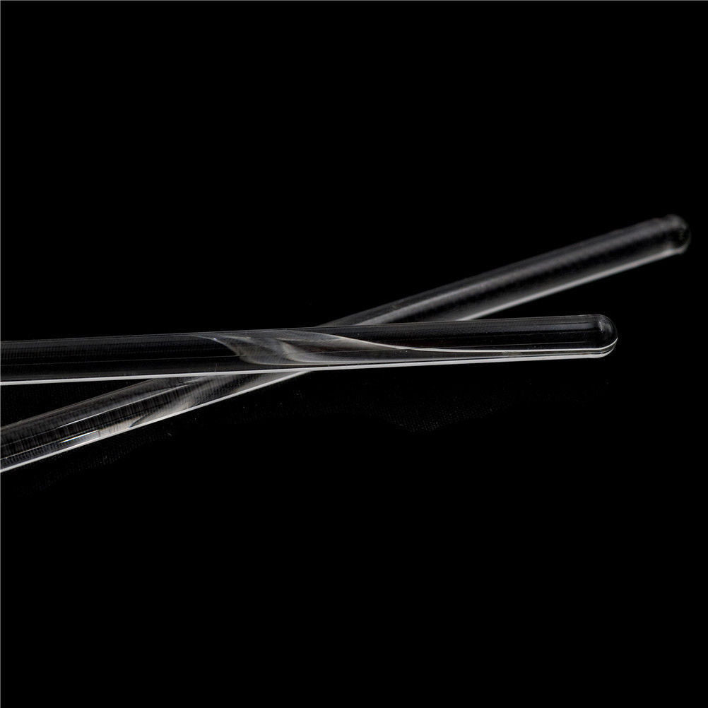 2pcs Lab Use Stir Glass Stirring Rod Laboratory Tool 6*200 Fg