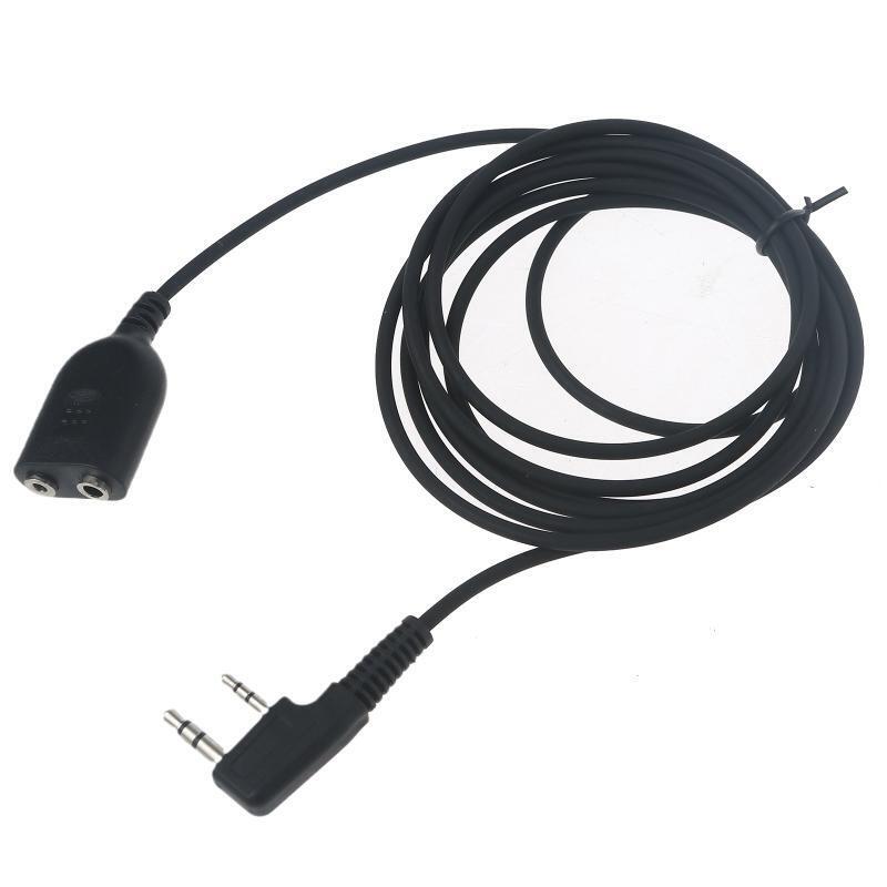 Microphone Cable for Kenwood for BaoFeng UV-5R BF-888s Walkie Talkie K type 2Pin