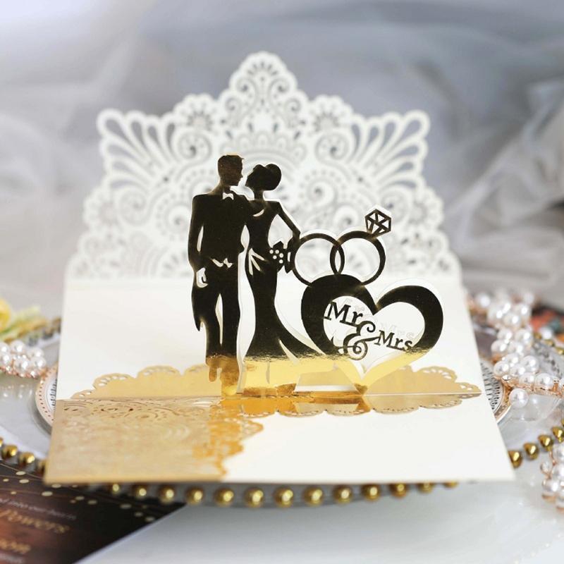 Bride Groom Ring Metal Cutting Dies Stencil Scrapbooking DIY Album Stamp Paper
