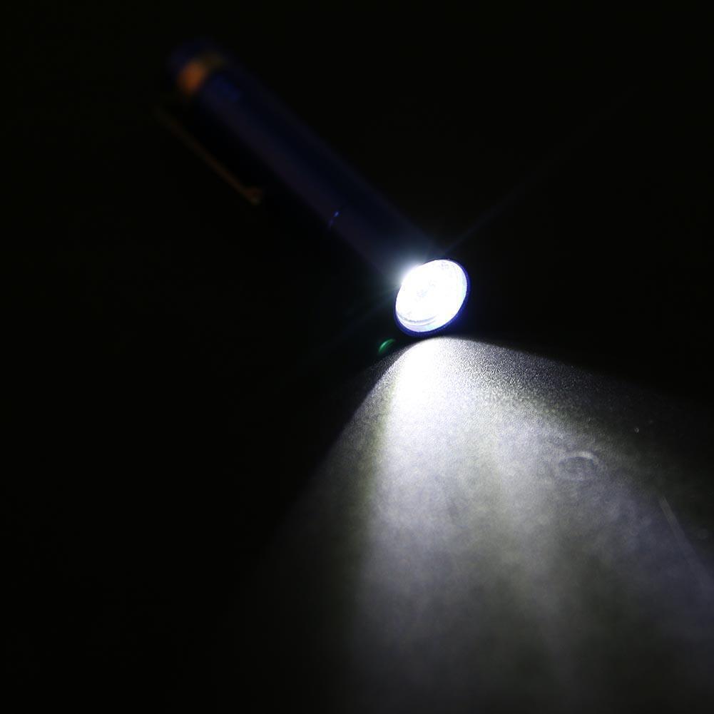 Mini LED Flashlight Portable High Power Medical Pen Flashlights(Blue)