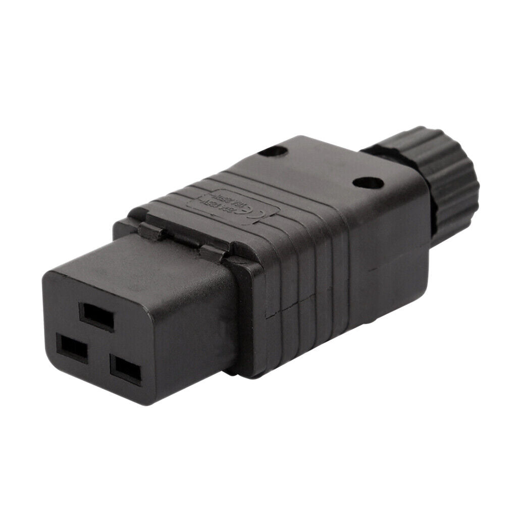 IEC 320 C19 Socket IEC 320 C19 16A / 20A  Connection