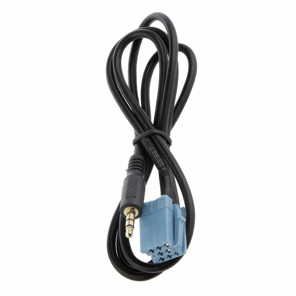 3.5mm Aux  Input Cable Adapter Connector for  Car Radio 00-10