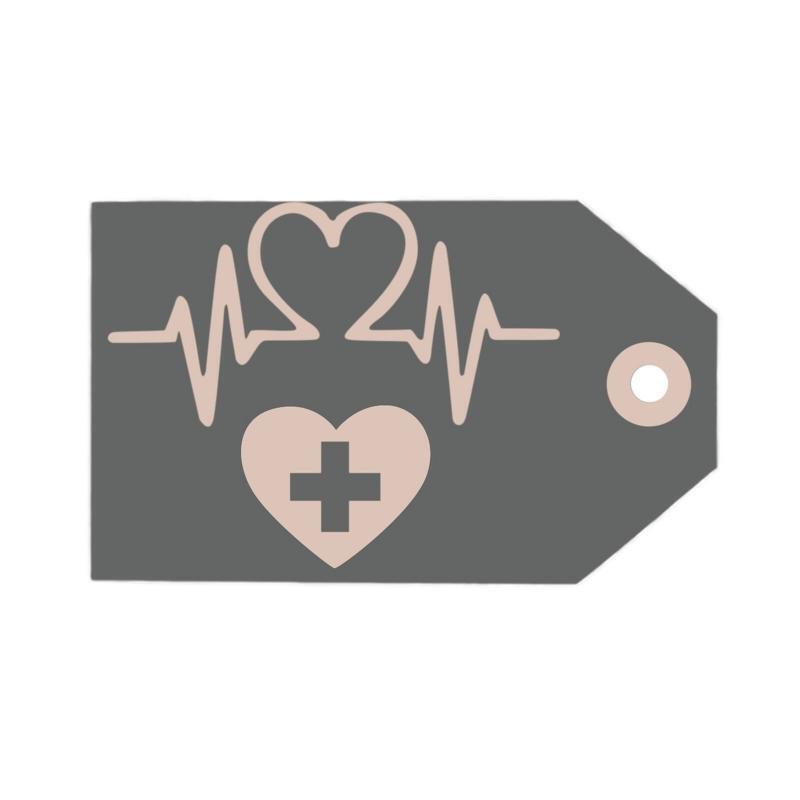 Nurse Day Tiered Tray Decor 6pcs/set Printed Board Home Hospital Items Signs