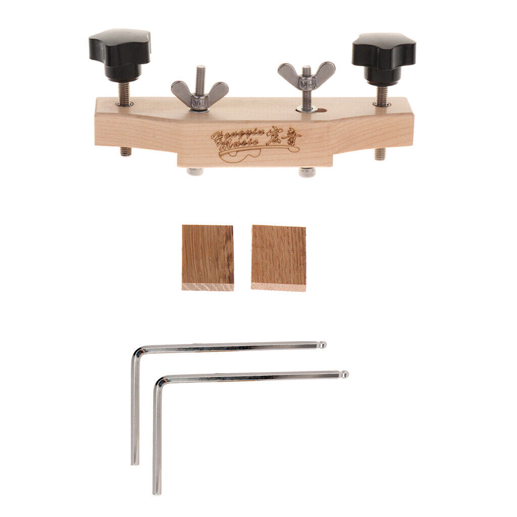 Acoustic Guitars Bridge Install Clamp & Hex Ball End Neck Wrench Set