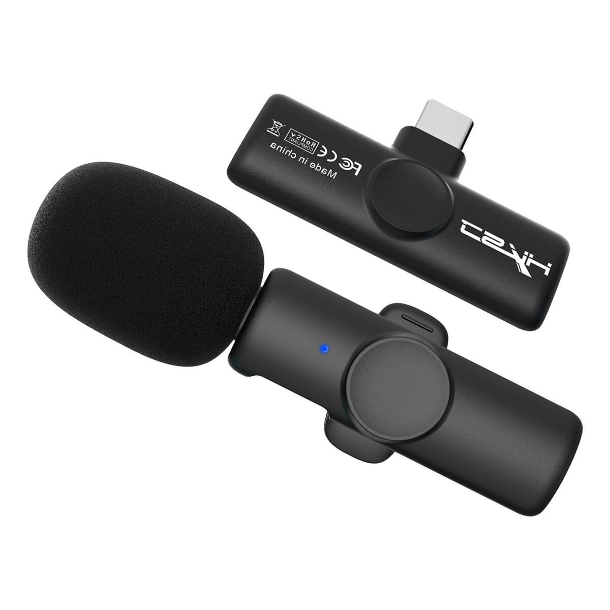Wireless Lavalier Microphone  ? 2.4G Usb-C for Interview-Auto Sync Meeting