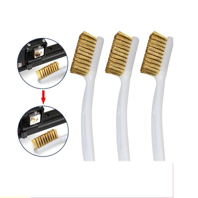 17cm Durable Copper Plated Brush Tools for Polishing Grinding Industrial Devices