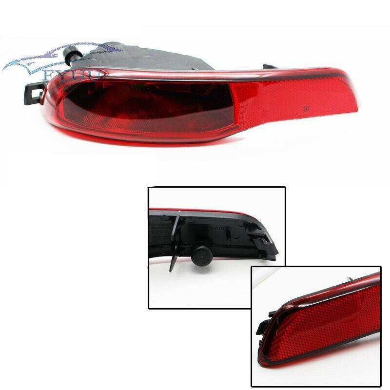 Left Side Rear Bumper Reflector Tail Light(No Bulb) For Jeep Cherokee 2014-2018