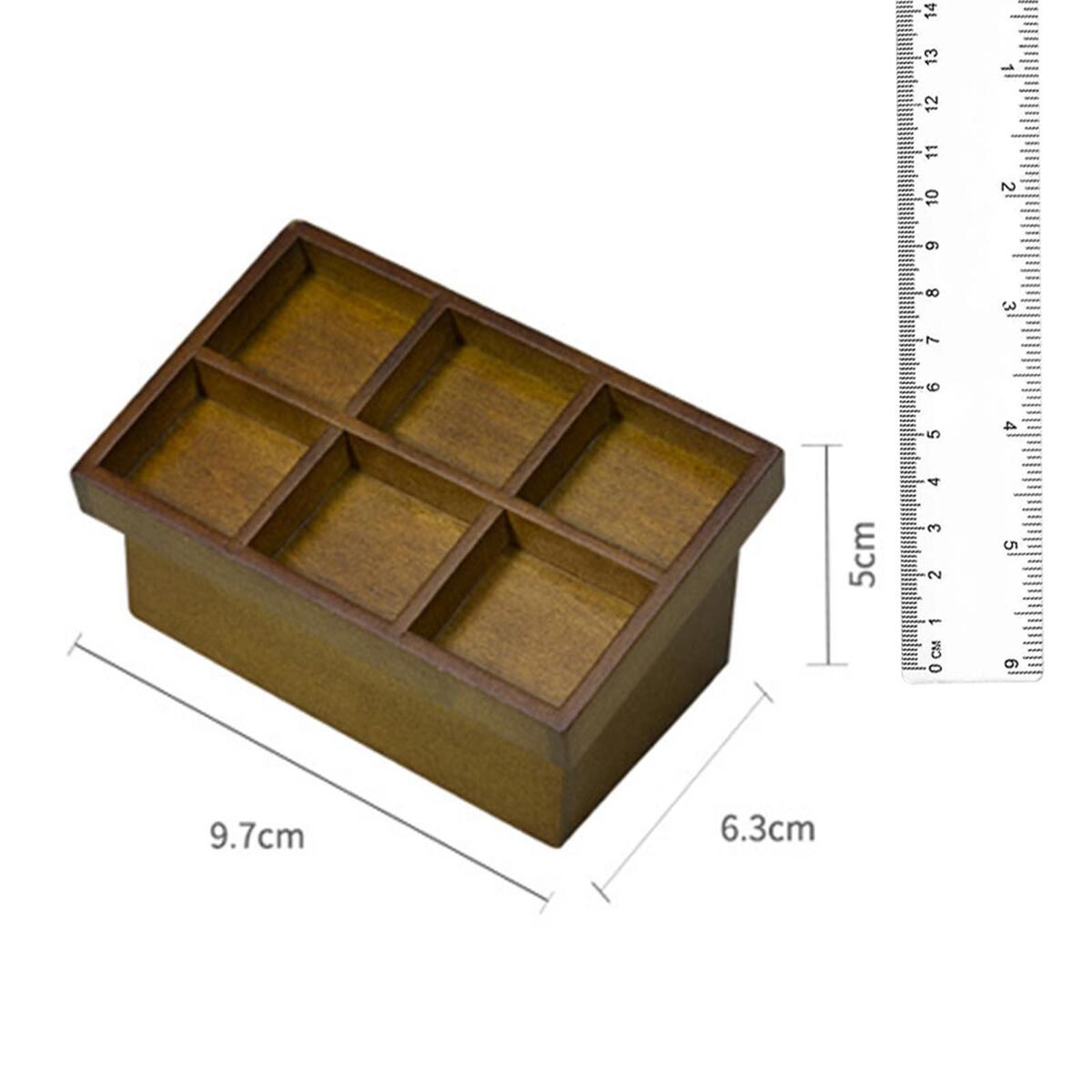 1:12 Scale Mini Wooden Vegetable Rack Shop Vegetable Fruit Display Shelf