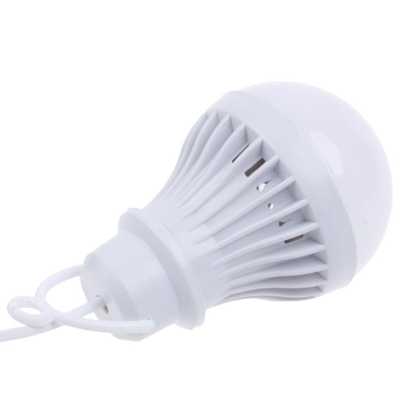 High-Bright 3V-7V LED Bulb Portable Hang Lamp Light With Clip 5W Camp Outdoor